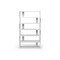 Baxton Studio Barnes White Six-Shelf Modern Bookcase 97-4834 - alternate 1